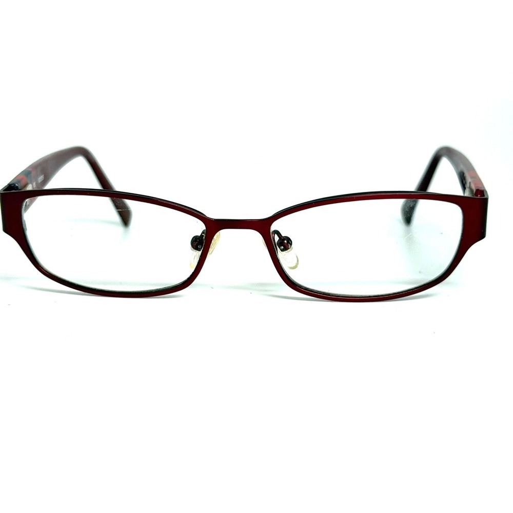 Guess Eyeglasses Frames Red Multi Tortoise Rectangle 52-16-135 RD 2